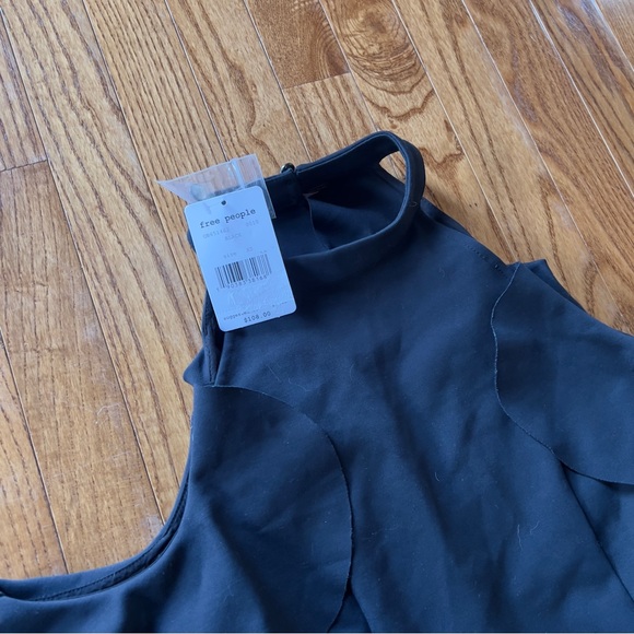 NEW Free People Cold Shoulder Mini Dress - Picture 3 of 8